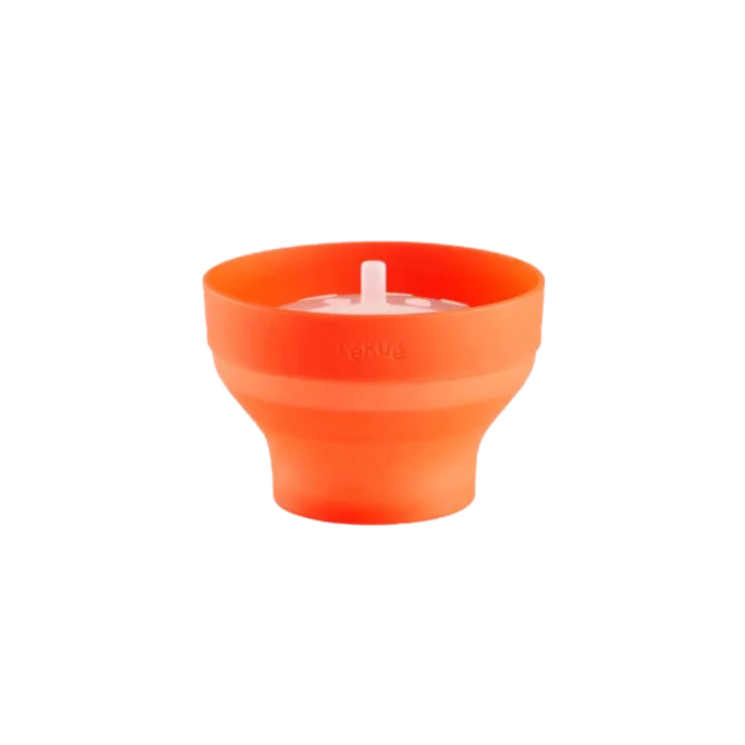 Lékué mini opvouwbare popcornmaker silicone 12,7 cm rood