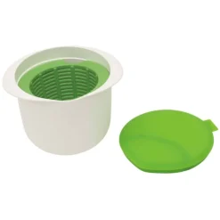 Lékué verse kaasmaker 200-250 gr kunststof wit groen