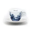 Lucaffé Blucaffé espressokop en schotel blauw 2-delig