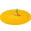 Lurch Beach Kids - Simon Zandkasteel deksel ø 10,5 cm silicone geel