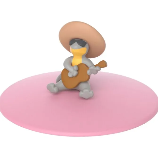 Lurch Leisure Lurch - Miguel Mariachi deksel ø 10,5 cm silicone roze