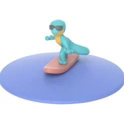Lurch Leisure Lurch - Sunny Surfer deksel ø 10,5 cm silicone blauw