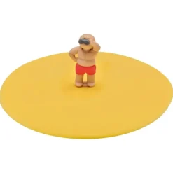 Lurch Lifeguard - Willy Watch deksel ø 10,5 cm silicone geel