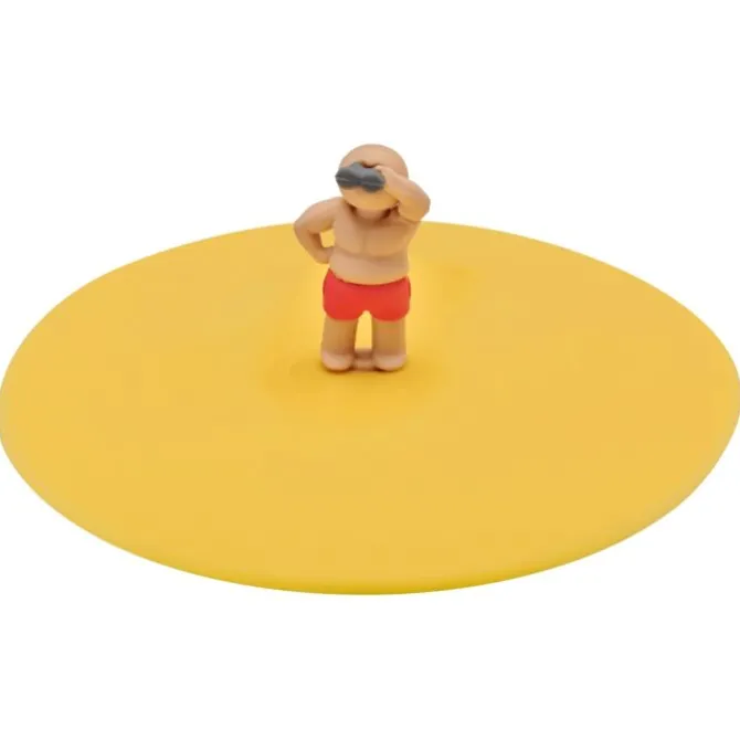 Lurch Lifeguard - Willy Watch deksel ø 10,5 cm silicone geel