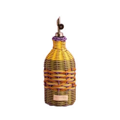 Maegen Woven oliefles 28 cm Yellow/Lilac