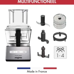 Magimix CS 3200 XL foodprocessor kunststof mat chroom