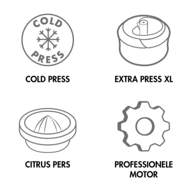 Magimix Juice Expert 3 sapcentrifuge mat chroom
