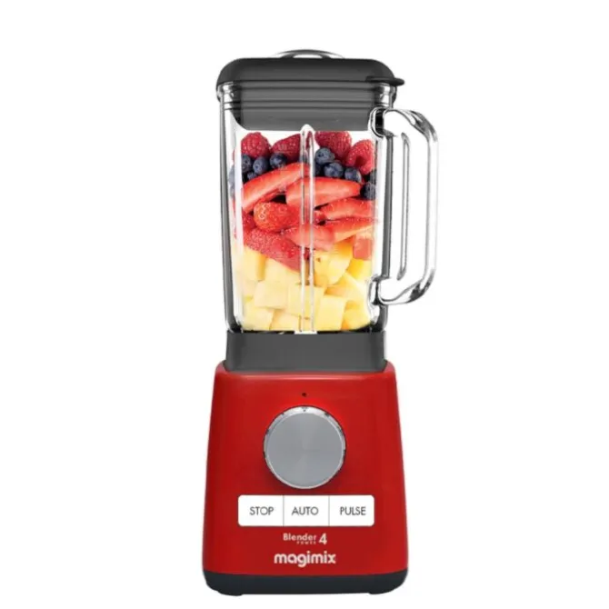 Magimix Power Blender 4 1,8 liter kunststof rood