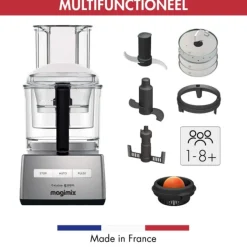 Magimix 5200 XL foodprocessor kunststof mat chroom
