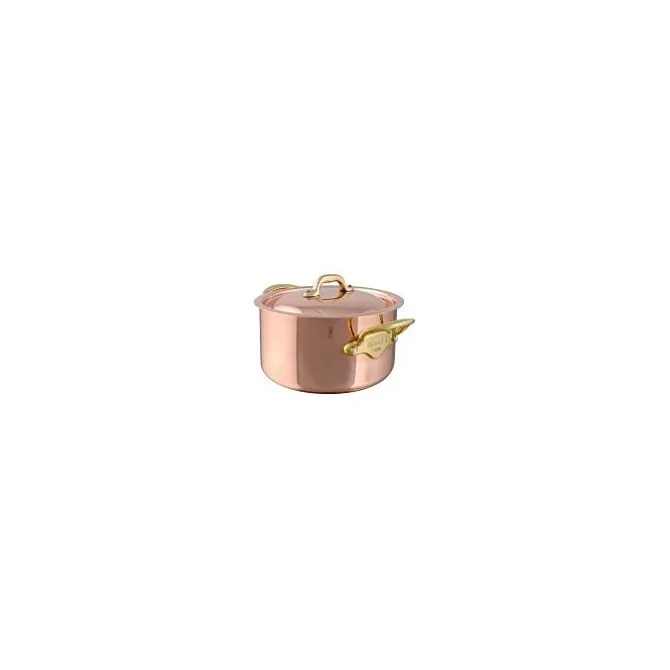 Mauviel M'150B kookpan ø 12 cm koper bronzen handgreep