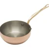 Mauviel M'150B ronde sauspan 1,9 liter ø 20 cm koper bronzen greep