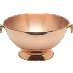 Mauviel M'30 champagnebowl ø 40 cm koper messing greep