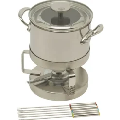 Mauviel M'Cook fondueset 6-persoons ø 18 cm rvs