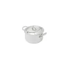 Mauviel M'Cook kookpan met deksel rond 24 cm rvs glans