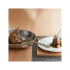 Mauviel M'Cook serveerpan rond ø 12 cm rvs lichte greep