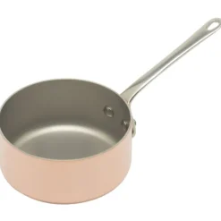 Mauviel M'Minis sauteerpan rond ø 7 cm koper rvs greep