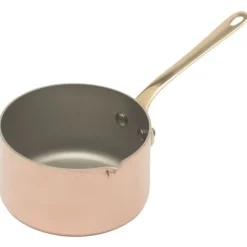 Mauviel M'Minis steelpan met schenktuit rond ø 7 cm koper