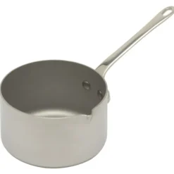 Mauviel M'Minis steelpan met schenktuit rond ø 7 cm rvs