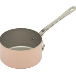 Mauviel M'Minis steelpan rond ø 9 cm koper rvs greep