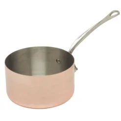 Mauviel M'150S steelpan rond ø 20 cm koper rvs handgreep