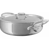 Mauviel M'Urban4 lage braadpan met deksel ø 20 cm rvs