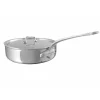 Mauviel M'Urban4 sauteerpan met steel en deksel ø 20 cm rvs