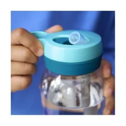 Mepal Campus Dino drinkfles met rietje 450 ml kunststof