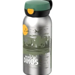 Mepal Campus Dino isoleerfles met flipdop 500 ml rvs