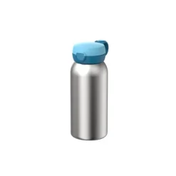 Mepal Campus drinkfles met flipdop 600 ml rvs Cool Blue