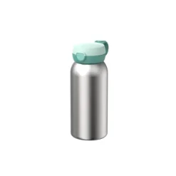 Mepal Campus drinkfles met flipdop 600 ml rvs Cool Mint