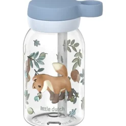 Mepal Campus Forest Friends drinkfles met rietje 450 ml