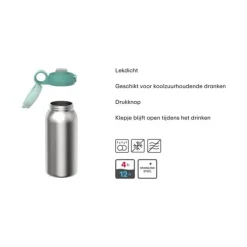 Mepal Campus Paw Patrol Girls isoleerfles met flipdop 500 ml