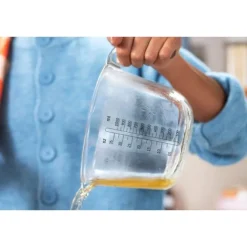 Mepal Chef It maatbeker 1 liter glas Coral