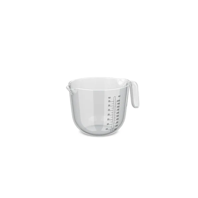 Mepal Chef It maatbeker 1 liter kunststof transparant