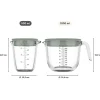 Mepal Chef It maatbeker 500 ml glas Nordic Sage