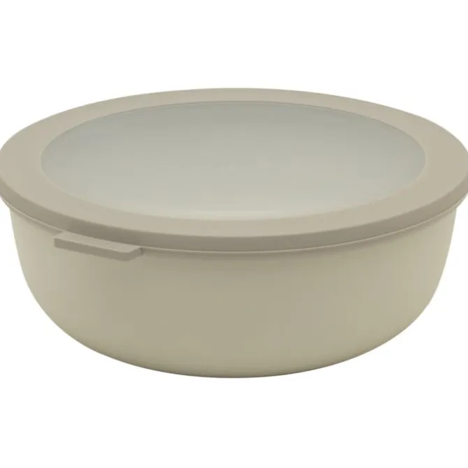 Mepal Cirqula kom met deksel ø 23 cm 2,25 liter kunststof nordic white