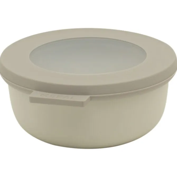 Mepal Cirqula kom met deksel ø 13 cm 350 ml kunststof nordic white