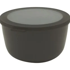 Mepal Cirqula kom met deksel ø 19,5 cm 2 liter kunststof nordic black