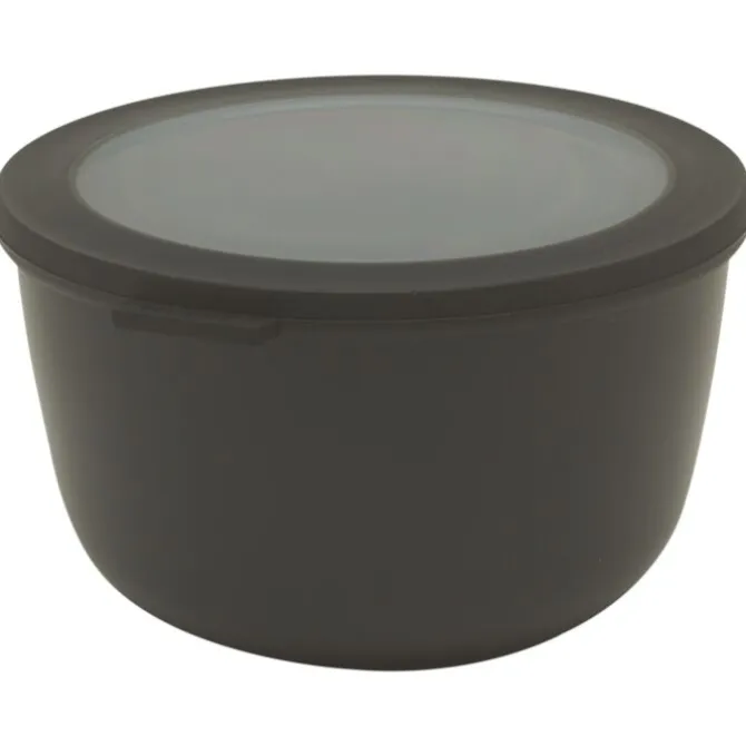 Mepal Cirqula kom met deksel ø 19,5 cm 2 liter kunststof nordic black