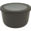 Mepal Cirqula kom met deksel ø 16 cm 1 liter kunststof nordic black