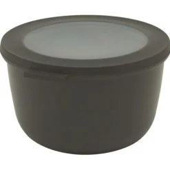 Mepal Cirqula kom met deksel ø 16 cm 1 liter kunststof nordic black