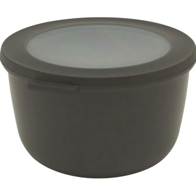 Mepal Cirqula kom met deksel ø 16 cm 1 liter kunststof nordic black