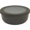 Mepal Cirqula kom met deksel ø 16,5 cm 750 ml kunststof nordic black