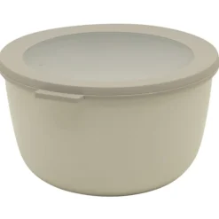 Mepal Cirqula kom met deksel ø 19,5 cm 2 liter kunststof nordic white