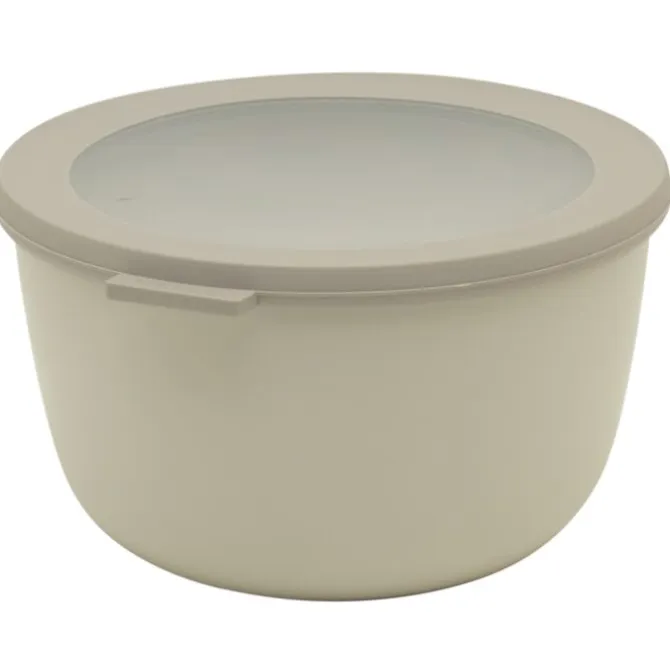 Mepal Cirqula kom met deksel ø 19,5 cm 2 liter kunststof nordic white