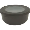 Mepal Cirqula kom met deksel ø 13 cm 350 ml kunststof nordic black