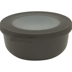 Mepal Cirqula kom met deksel ø 13 cm 350 ml kunststof nordic black