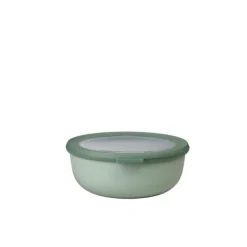 Mepal Cirqula kom met deksel 1,25 liter kunststof nordic sage