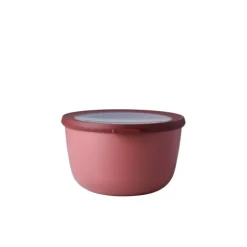 Mepal Cirqula kom met deksel 2000 ml kunststof vivid mauve