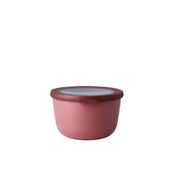 Mepal Cirqula kom met deksel 1000 ml kunststof vivid mauve